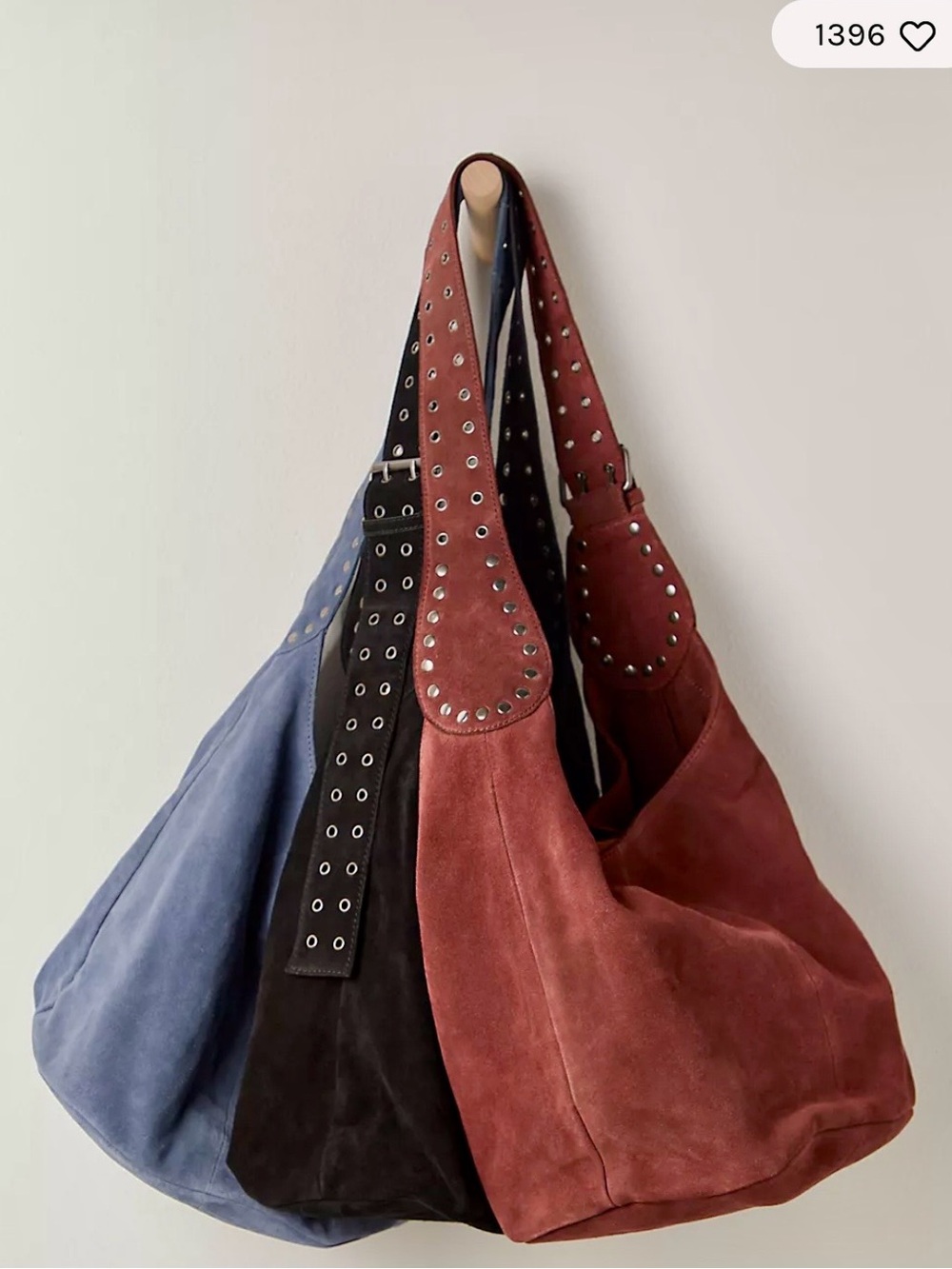 Free People Suede Bucket Bag
